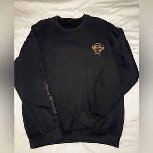 The Ravenhood Black Crewneck Sweater